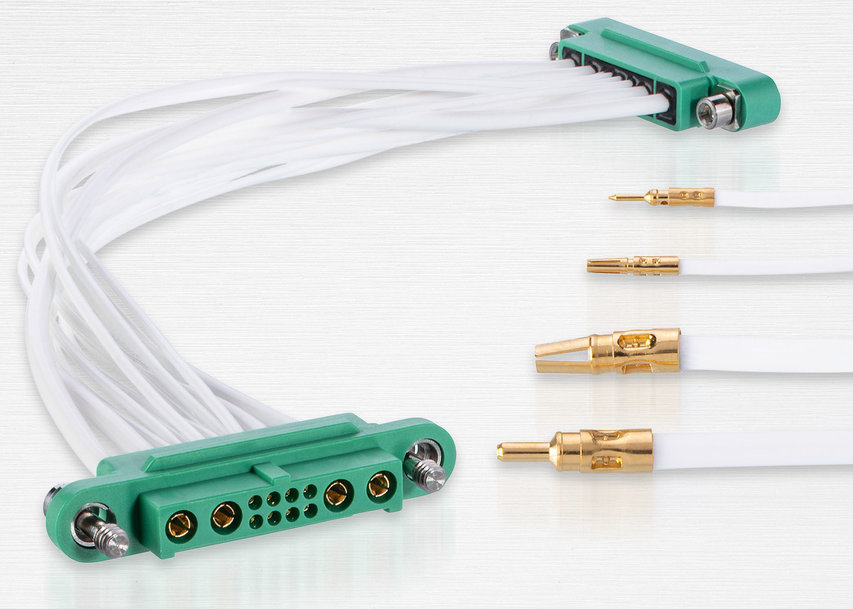 Harwin propose des assemblages de câbles supportant les connecteurs à technologie mixte Gecko-MT